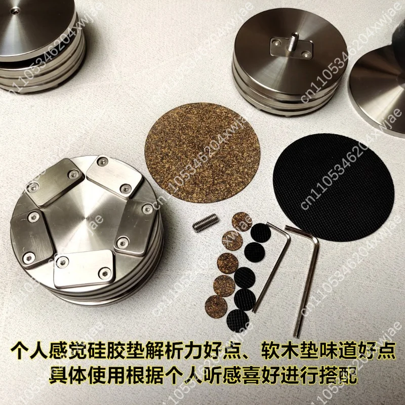 6pcs Shock Absorbing Spike Pad Chopin Replica Vibration DampingFoot Mat Fit HiFi CD Player Power Amplifier Digital Decoder Parts