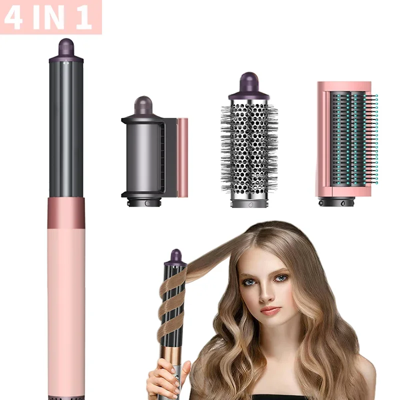 

6 IN 1 Hair Styler Set Blow Dryer Brush 220V Negative Ion Hot Air Styler for Auto Curling Hair Styling Tools Best Gift for Women