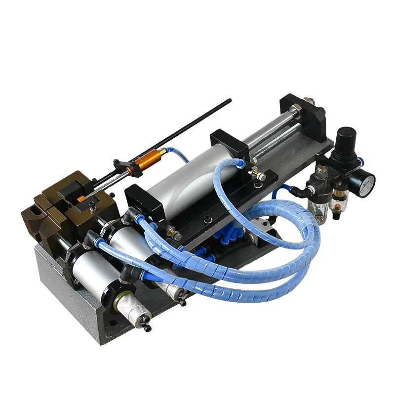 Horizontal Pneumatic Wire Stripper Cable Peeling Twisting Skin Removing Machine Practical Industrial Wire Processing Tool