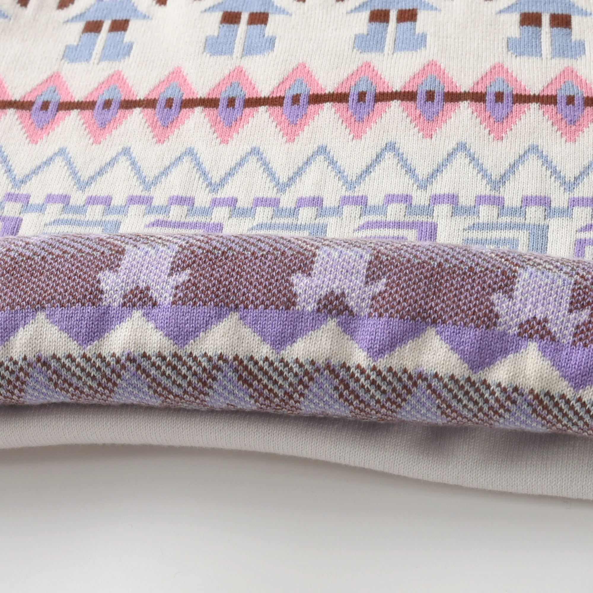 سويت شيرت بنمط الفتيات - بلوفر قطني ناعم بأكمام طويلة ورقبة مستديرة للأطفال والبنات (نمط الخريف والشتاء)