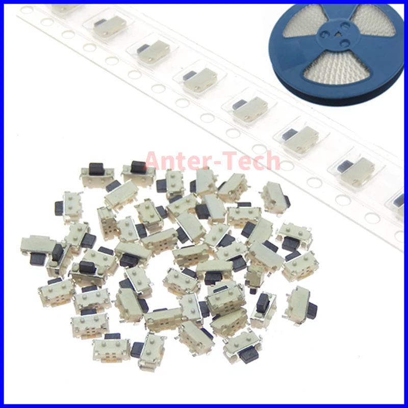 10/50PCS 2x4 2*4*3.5 MM micro SMD Tact Switch side button Switch phone button