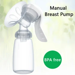 150ML Manual Breast Pump BPA Free Silicon Nipple Breast Milk Collector Maternity Travel Portable Breast Pump Baby Feeding Pumps