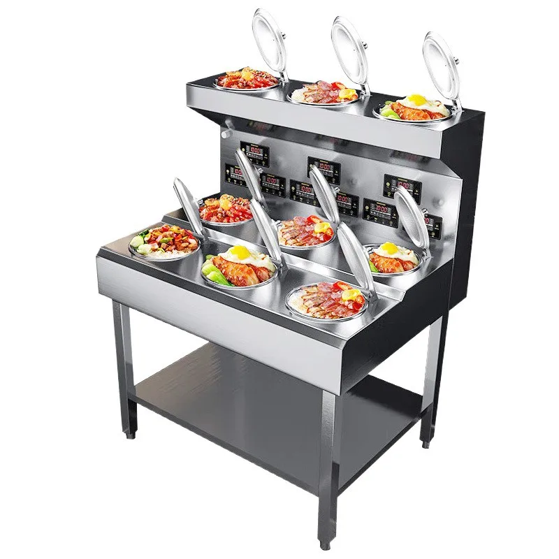 Fully automatic machine Commercial intelligent machine Electric heating pot Tile pot casserole stove Electric heating