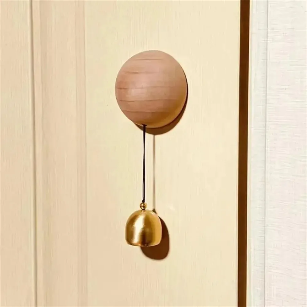 Brass Bell Wind Chime Home Decor Doorbell Chime for Outdoors Door Bell Bells for Door Shopkeeper Bell Entry Chime Home Wind Bell