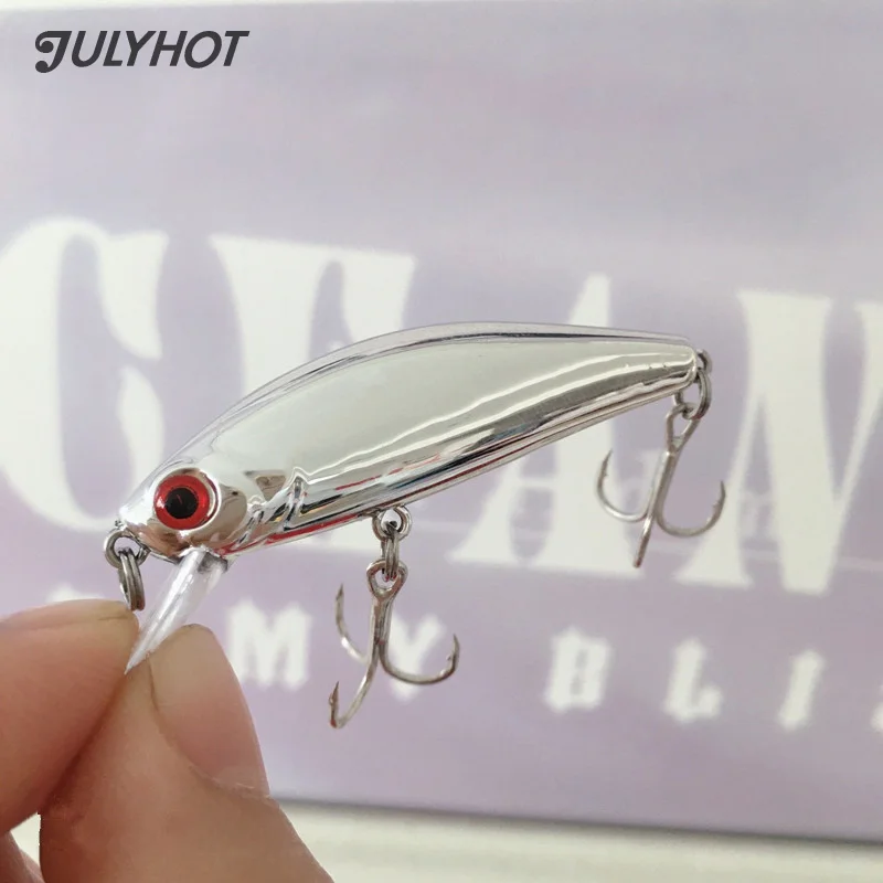 Luya Bait Electroplated Silver 6.5G Sequin Seawater Spanish Mackerel And Bass