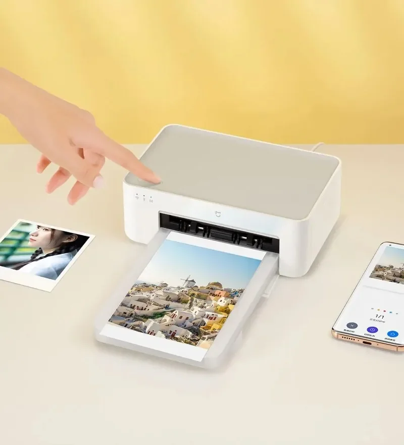 Mijia Photo Printer 1S Color Photo Paper Set of 80/160/240 Pcs High Definition Sublimation 6 Inch Portable Photo Paper Portable