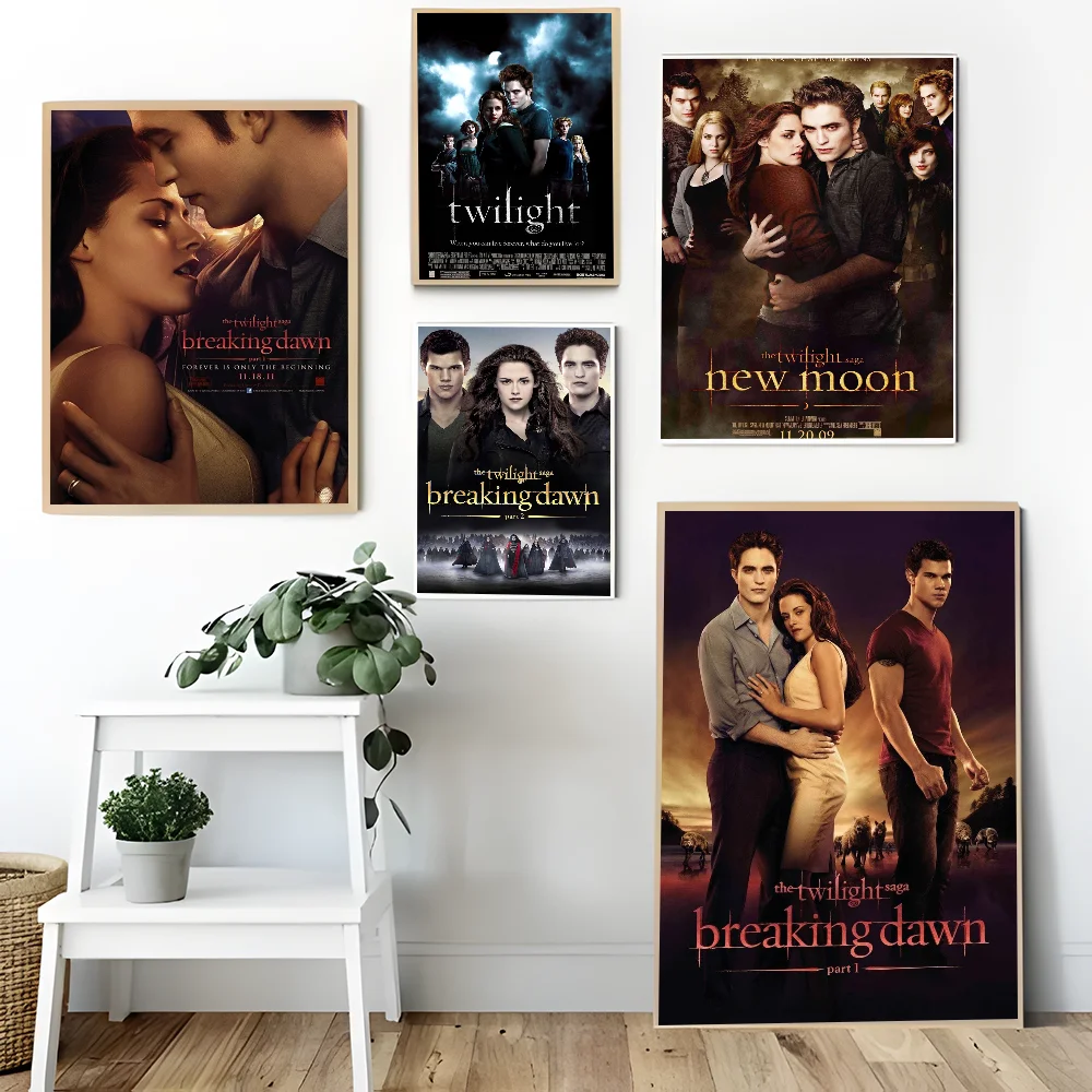 

Twilight TV Vintage Posters Sticky Vintage Room Home Bar Cafe Decor Kawaii Room Decor