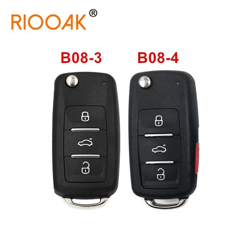 

1/5pcs KEYDIY KD B08-3 B08-4 B series Universal Remote Car Key For KD900/KD-X2/ URG200/KD MINI/KD200 B Series Remote with pin