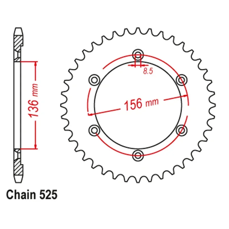 LOPOR 525 CNC 15T 43T Front Rear Motorcycle Sprocket For Suzuki XF650 XF 650 V,W,X,Y,K1,K2 Freewind 1997-2002