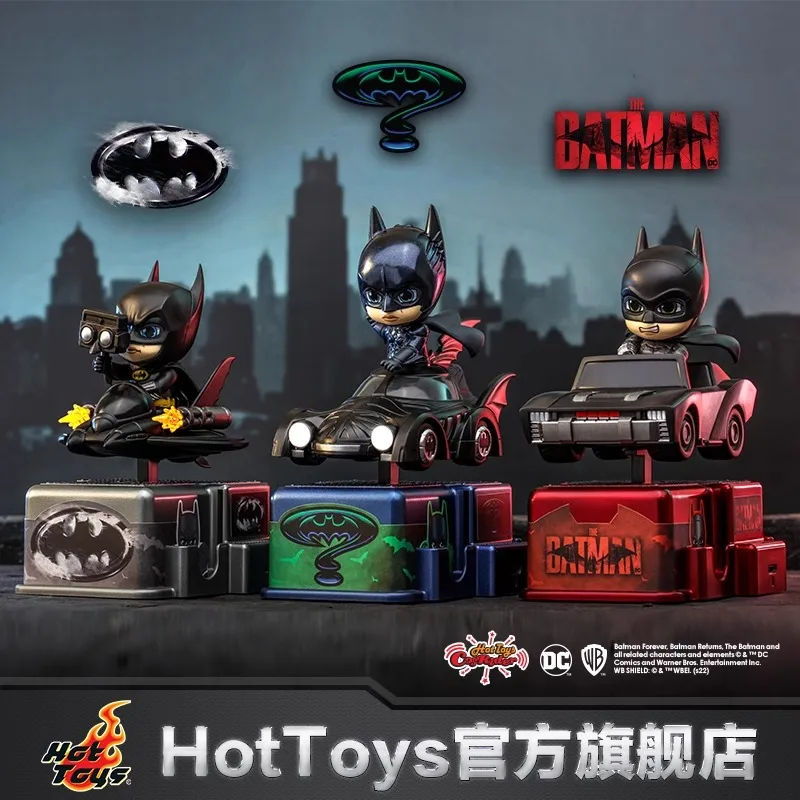 Hot Toys Batman Series Movie Batman Vehicle CosRider Rocking Car Collectible Doll Hand-made Toy Model Ornaments Holiday Gift