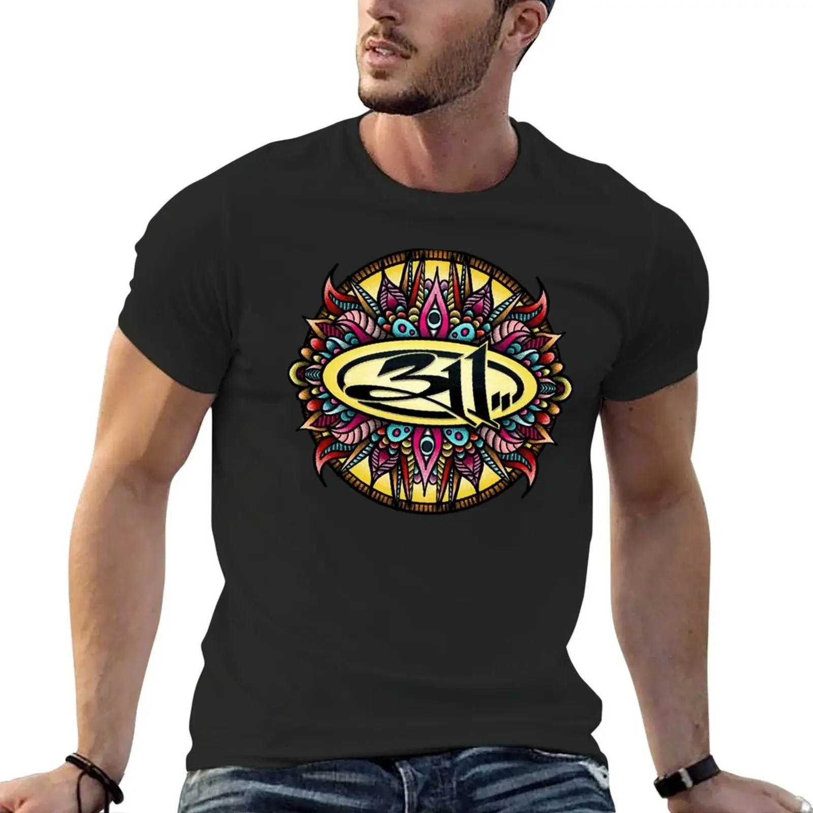 441 311 Güz 811 T-Shirt yazlık giysiler temel tişört sokak giyim artı boyutu giysiler erkekler için tişörtler pamuk