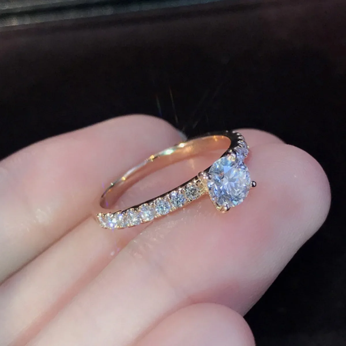 1 simple and stylish engagement ring