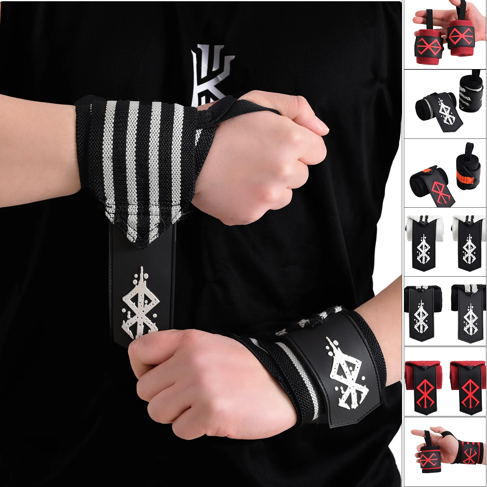 

Фитнес-ремни для женщин для тяжелой атлетики - регулируемые повязки на запястья для тренировок в тренажерном зале и подтяжка для подъема ремней, поддержка и