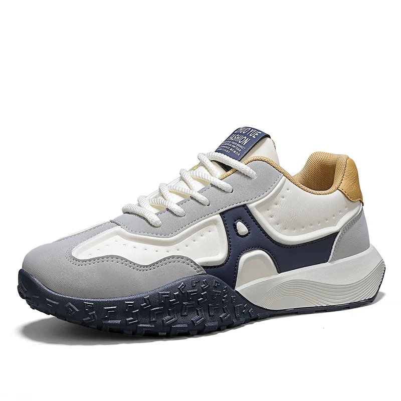 

Men's motorcycle popular trend, fashionable sports shoes, casual, comfortable, breathable men's shoes