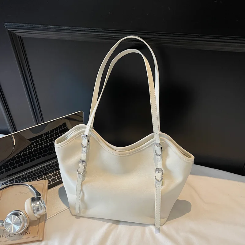 

2025 A/W Large Capacity Tote Bag for Women, Genuine Leather Multi-way Shoulder Crossbody Purse, Vintage Chic Work Bag for Office