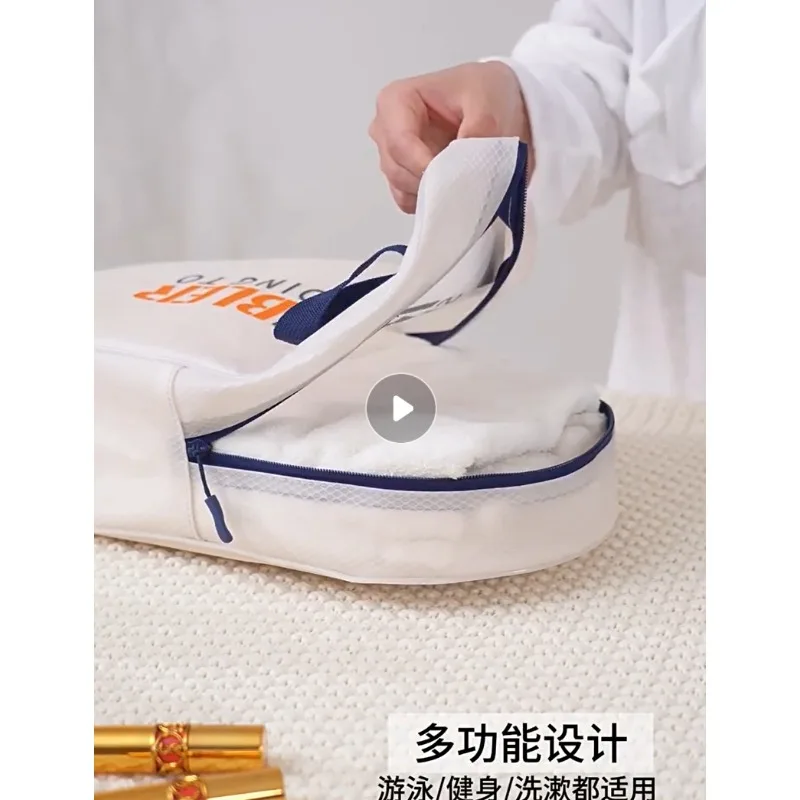 

Waterproof EVA Beach Bag Large Capacity Swim Gym Travel Toiletry Organizer Cosmetic Bag 37 11 21cm Large Size Tote with Zipper