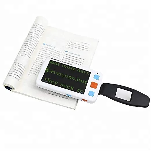 UM005W Portable Electronic Digital Video Magnifier 4-32X for LCD Monitor 5 Inch