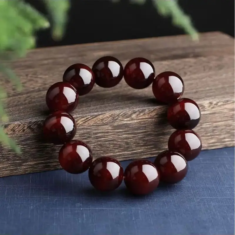 Natural And Authentic, Full-Blooded Mountain Tortoise Bracelet, Unisex, Vintage Style, High-End Collectible Item Appre