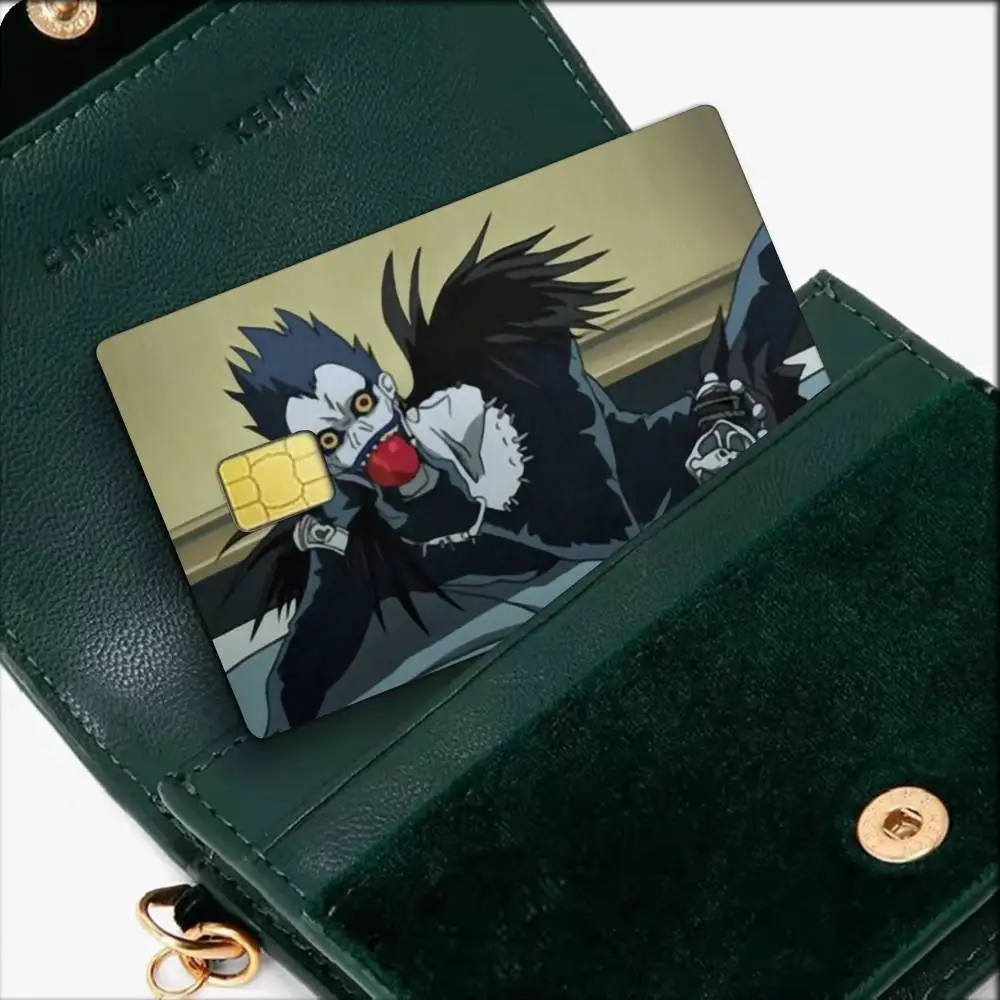 Anime Death Note Ryuk  Waterproof Film Skin Cover Credit Card Stickers Debit Front Bank Bus Pass