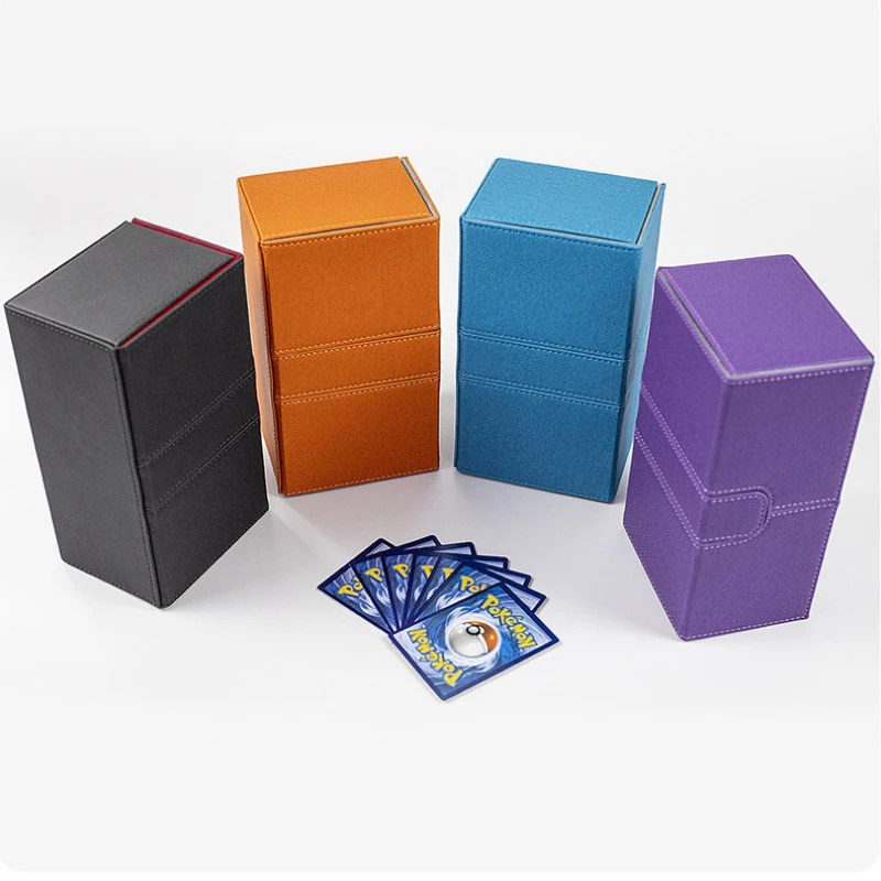 Advanced Card Set Deck Box Tarot Card Game Card Separate 3-in -1 Combination Storage Box