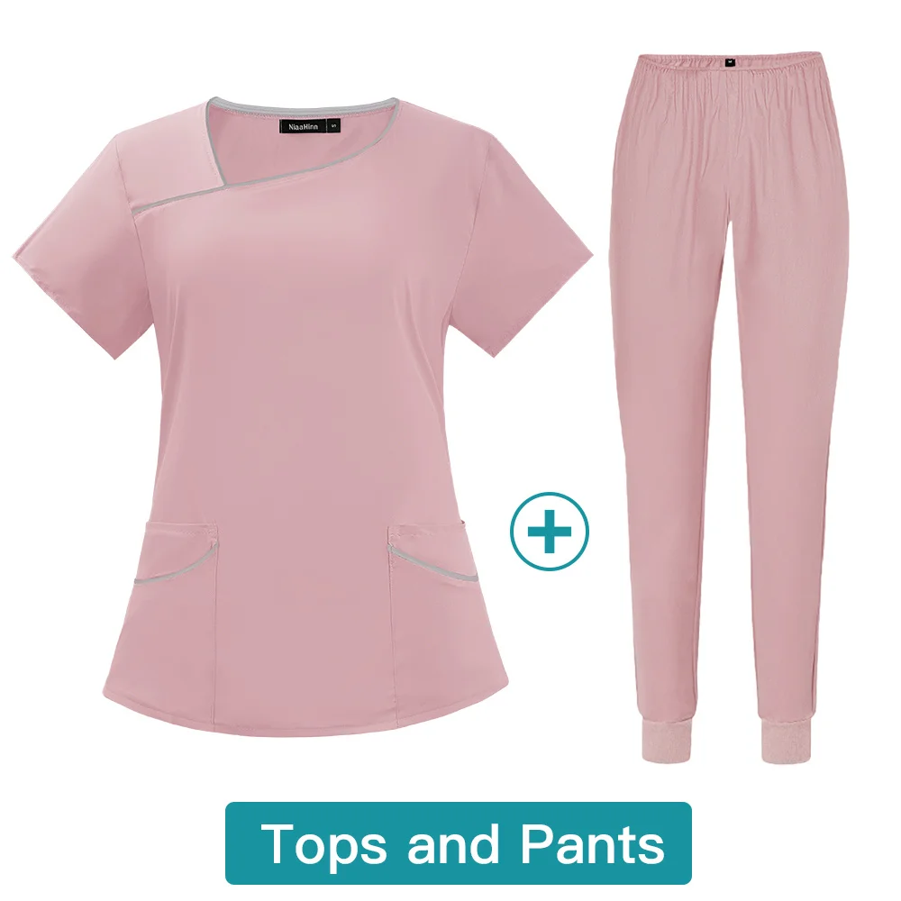 Customized Hospital Uniform Design Uniform Medico Women Joggers Dentistry Scrubs Set Medical Uniforms Nursing Workwear Wholesale