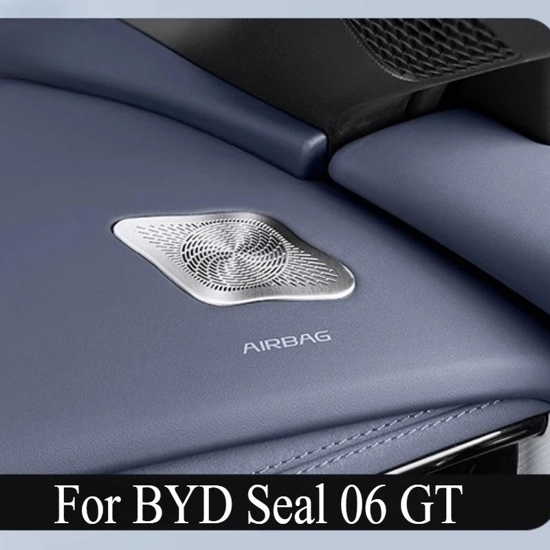 Для BYD Seal 06 GT приборная панель, маски для выхода воздуха с обеих сторон, защитный чехол из нержавеющей стали, автомобильные аксессуары