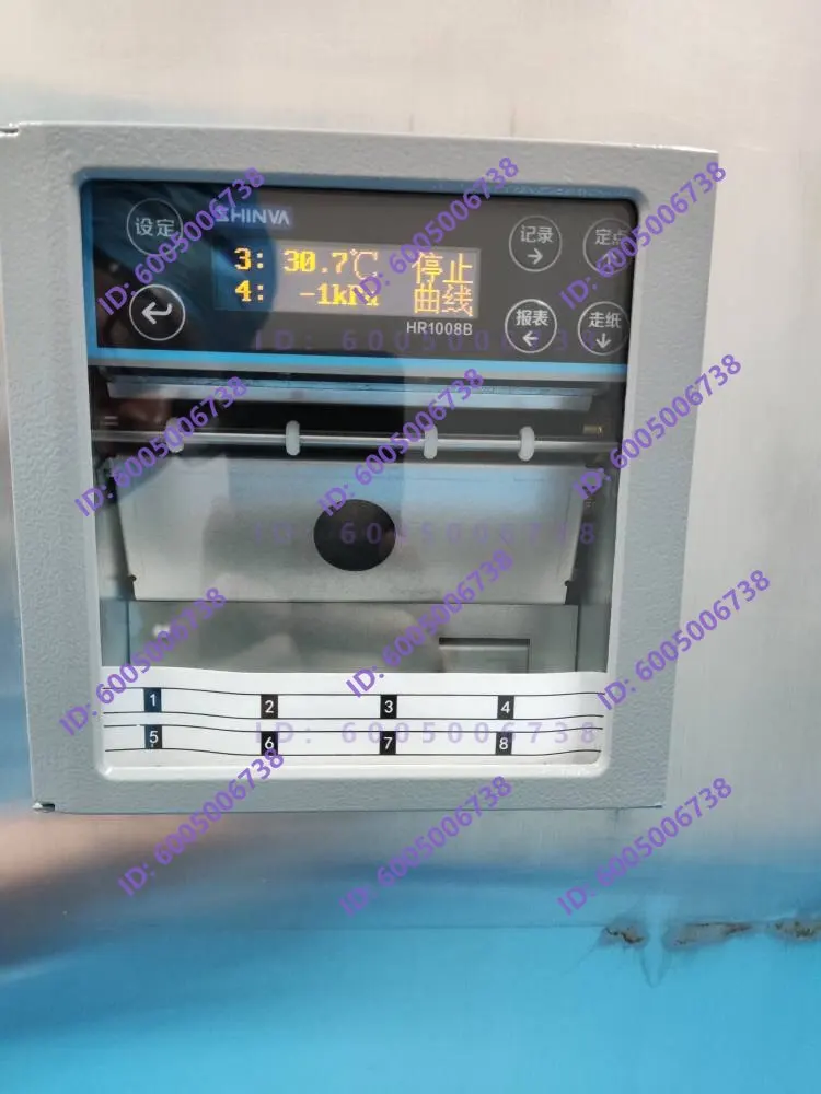 SHINVA brand paper recorder HR1008B-2 or 6 for steam sterilization cabinets.