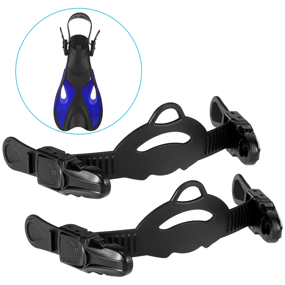 

Fins Strap Universal Adjustable Fins Replacement Buckle Strap for Diving Swimming Underwater Snorkeling Flipper Buckle Strap