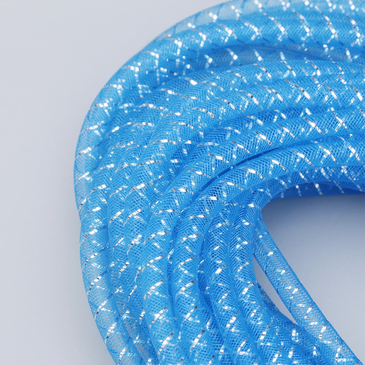 

Mesh Tube Yarn Net Cord Necklace Rope Bracelet DIY Crafts Polyester Jewelry Making Accessories Braided Decorative