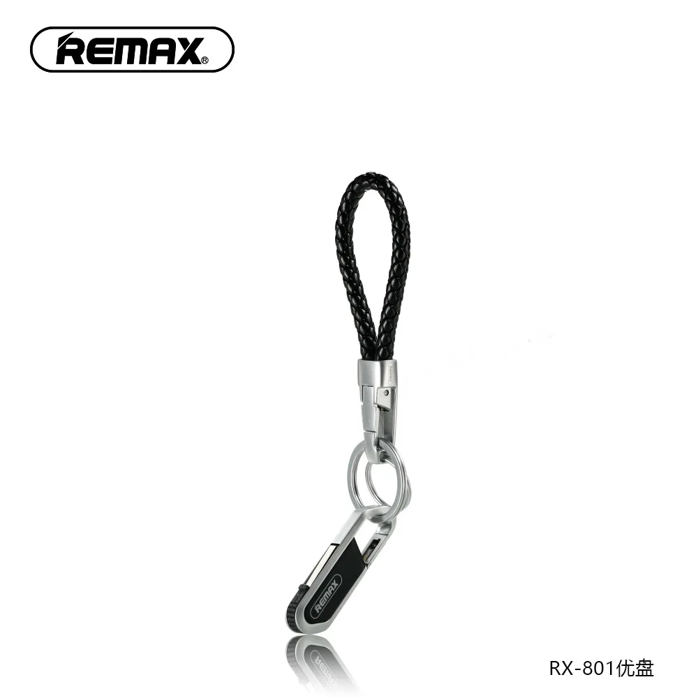 Remax Ruiliang 801 Creative USB Flash Drive Metal Alloy 64Gb with Lanyard High-Speed Office File Storage USB Flash Drive