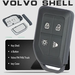 KEYECU 4 Buttons Smart Key Housing Case Key Shell / FSK 434MHz for Volvo FM FH16 Truck