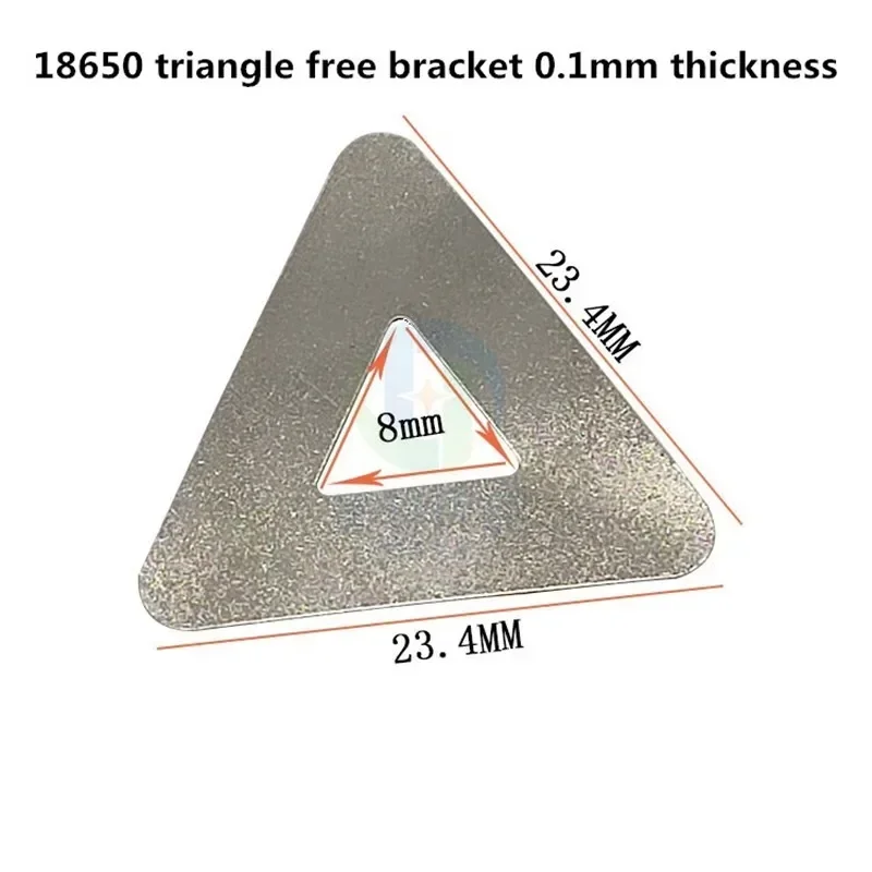 100 Lithium Battery Nickel Connection Conductor, Special Shaped Nickel Sheet for Spot Welding