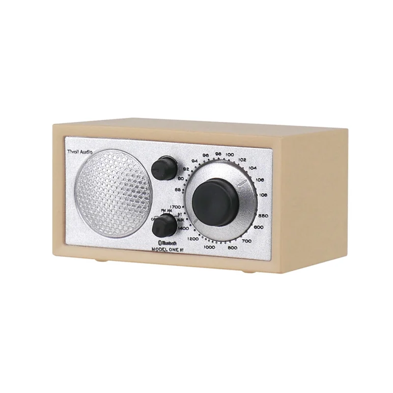 Acessórios para móveis modelo 1/6 Bjdob11 Mini modelo de rádio/reprodutor de áudio, 3