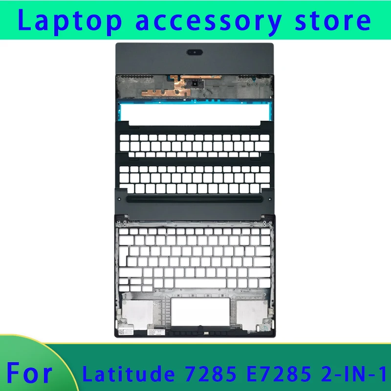 

98% новый чехол для ноутбука Latitude 7285 E7285 2-в-1, задняя крышка ЖК-дисплея, передняя панель, подставка для рук, задняя крышка ABCD, петля для крышки
