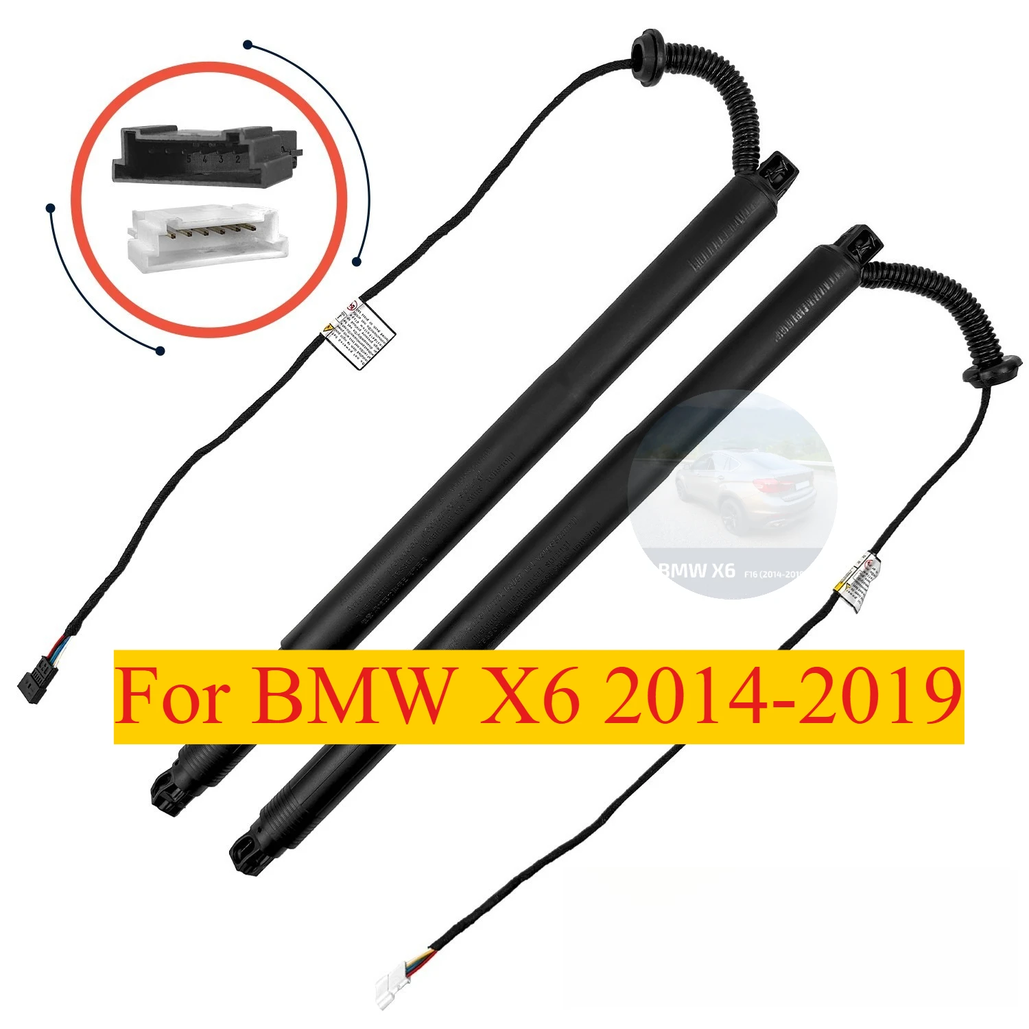 

Electric Tailgate Strut For BMW X6 2014-2019 Left Right Set 51247318651 51247318652