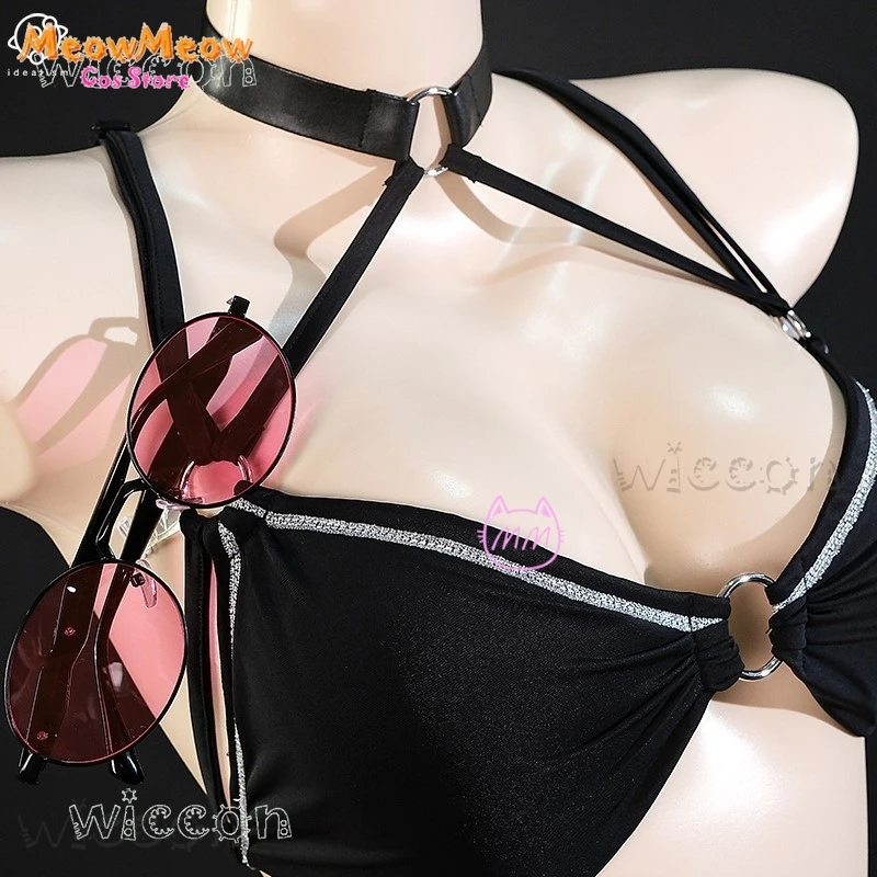 disfraz adulto halloweeen BHonkai Star Rail Kafka Cosplay Swimsuit Anime Game Female Costume Swimwear Customsizedкостюм на хэлло