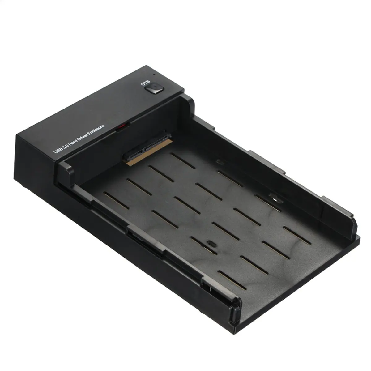 Hot Sale USB 3.0 2.5Inch 3.5Inch SATA HDD Enclosure Portable SSD HDD Case Support UASP One Touch Backup UK Plug