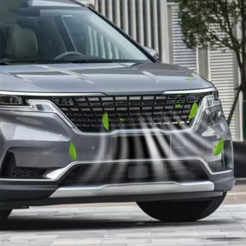 Auto Insect Screening Mesh Front Grille Insert Net Protection Kit For Kia Carnival KA4 2021 2022 2023  Exterior Accessories