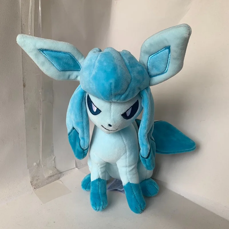 20cm Pokemon Glaceon Plush Toys Anime Doll Cute Ornament Giant Pokémon Kawaii Stuffed Plushie Pillow Gift for Children