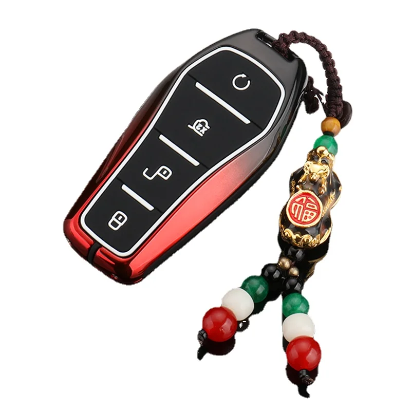 

High end personalized key case For BYD SS DOLPHIN Qin Song Yuan Metal Car Remote Control Protection Case