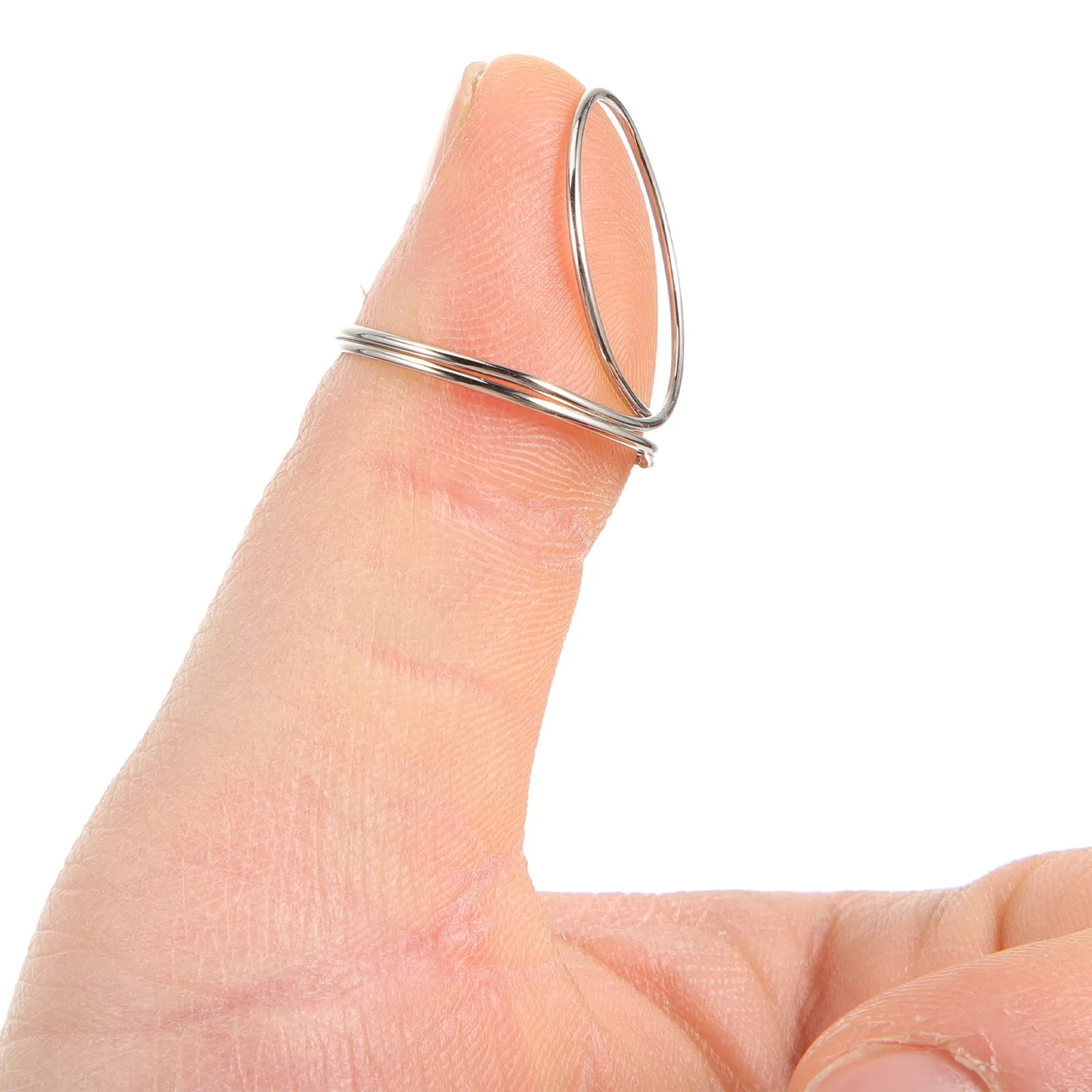 1Set Guitar Finger Picks Durable Metal Material Exquisite Craftsmanship Long Lasting Sound Improvement Thumb Picks