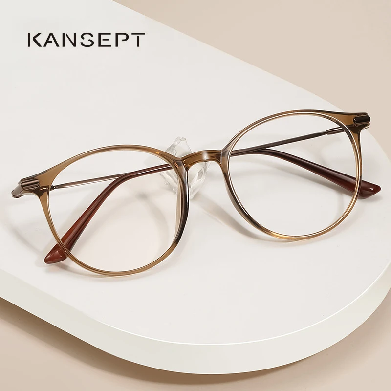 

KANSEPT Ultra-light Women Lens Round Presbyopic Glasses Woman Eyepieces for Reading Glass Lunettes Myopia Femme Eyewear Lenses