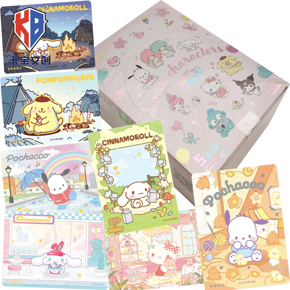 KABAO Original Anime Star Protagonist Exquisite Collection Card Popular Celebrity Family Member Pattern Rare Cards Holiday Gifts