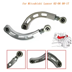 upgrade accessories Adjustable Bearing Rear Camber Arm Kit for Mitsubishi Lancer 02-06 08-17 Silver