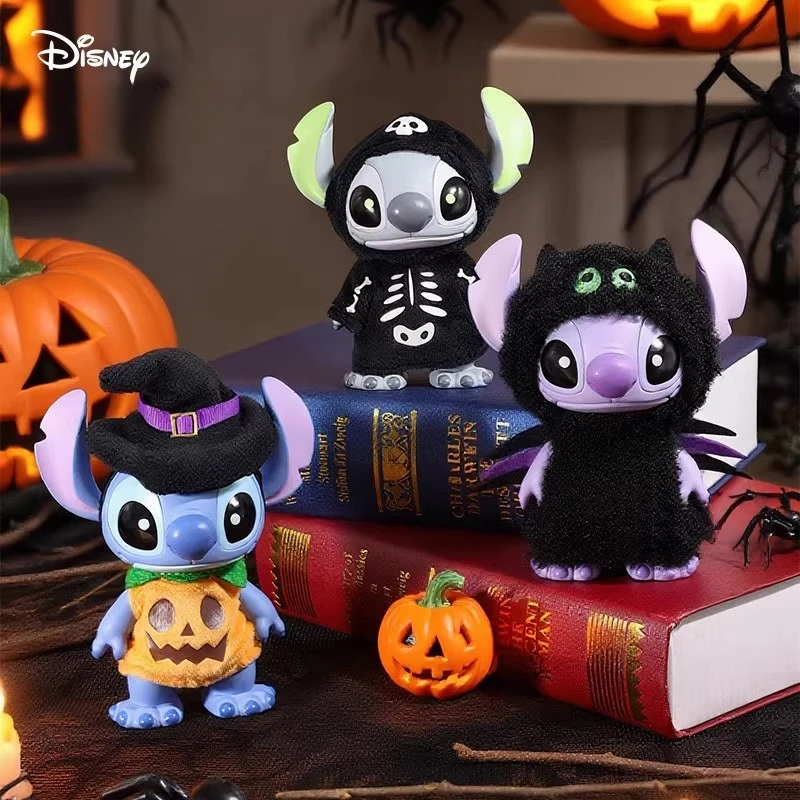 

Disney Stitch Halloween Decor - Spooky Cute Star Character Figurine for Home/Party
