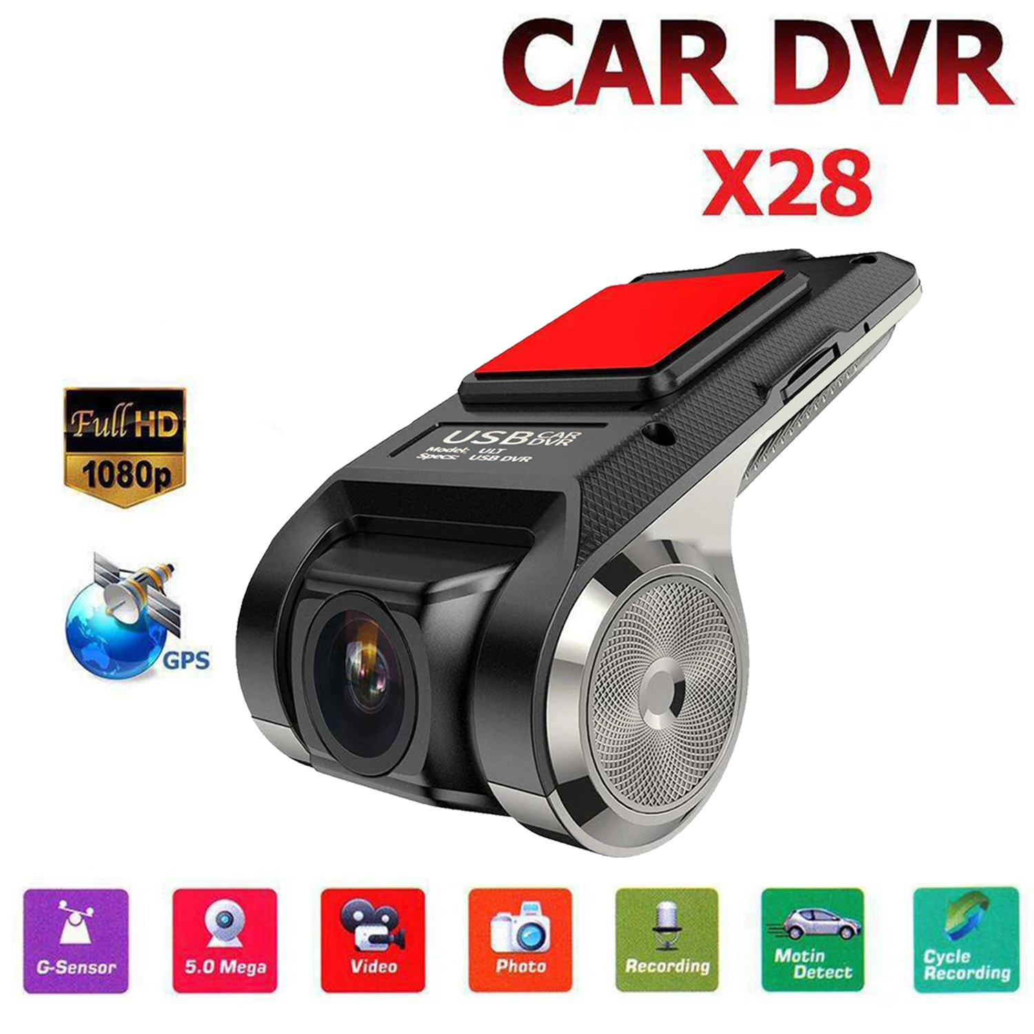 

1080P 150 Degree Dash Cam Camera Car DVR Camera Recorder ADAS G-sensor Auto Recorder Car Dash Camera