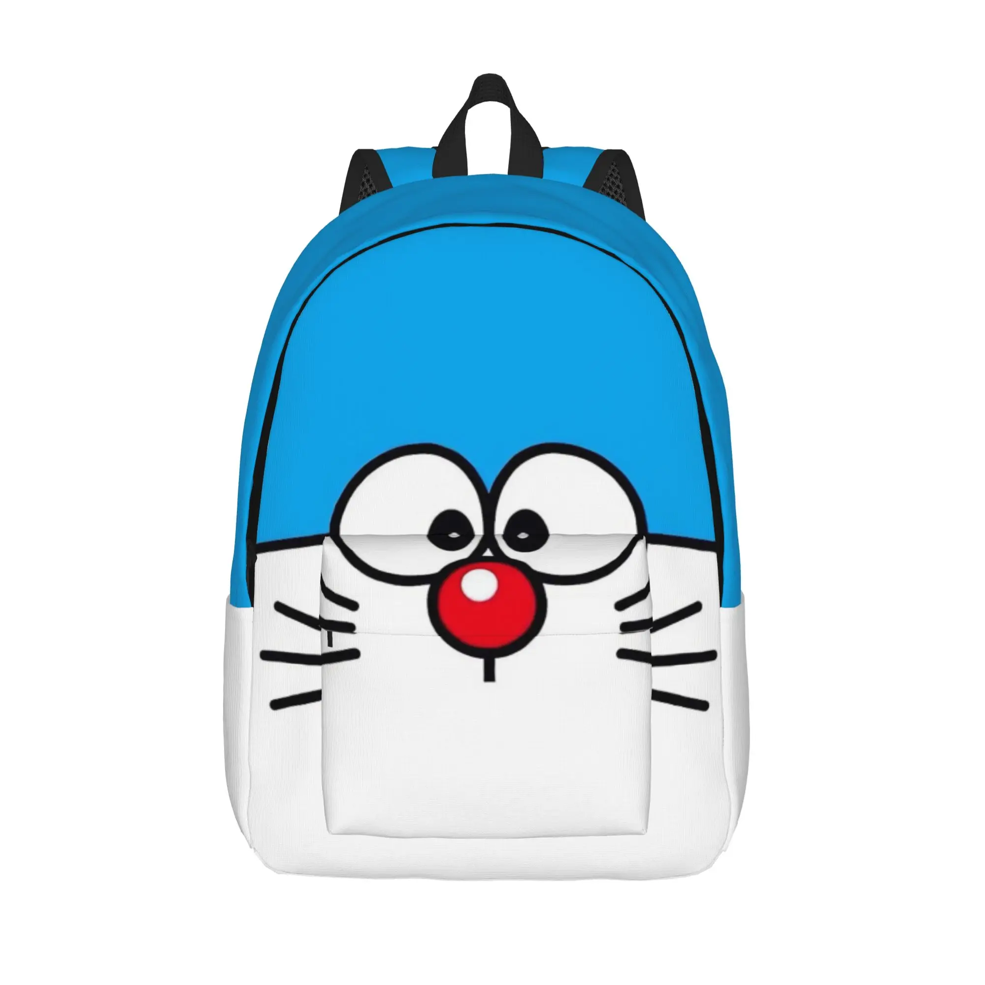doraemons blue cats cat Teenage Backpack Outdoor High School Work  Daypack for Men Women Laptop Canvas Bags