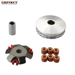 GY6 50 Racing Variator Kit 8g Roller Set For Baotian 50cc 4T Scooter Parts