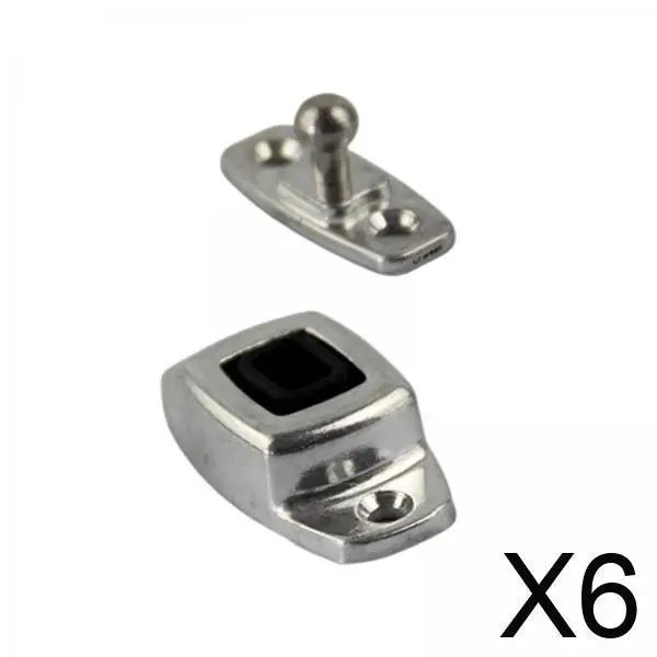 Professional Metal Alloy Door Stopper Strong Structure Hardware for Trailer Van Cargo RV Truck Compartment Easy Replacement