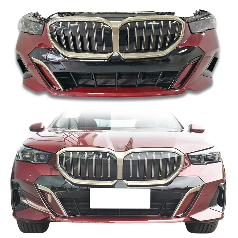 

Suitable for 2024 5 Series Front Nozzle Assembly G60 G68 Front Bumper Headlight Surround Grille Body Kit
